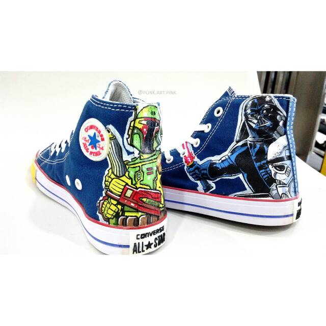 navy converse size 3