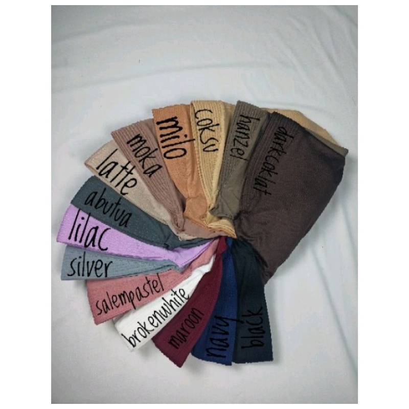 JILBAB SPORT LYCRA MURAH || HIJAB OLAHRAGA KERUDUNG INSTAN-Latte