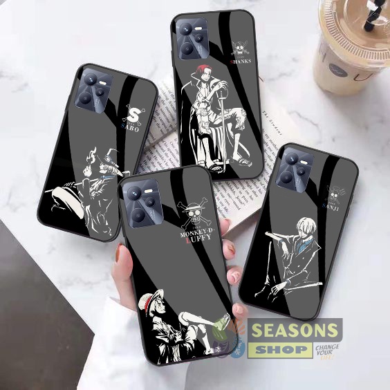 [Realme C35] Softcase Kaca Realme C35 - Softcase Glass Glitter Realme C35 - Softcase Realme C35 - Ca