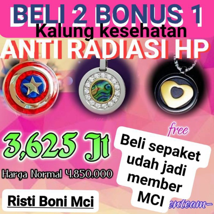 Cintramelin - Promo Mci _ Gelang Mci _ Kalung Mci _ Bisa Pilih Produk + Jafi Member