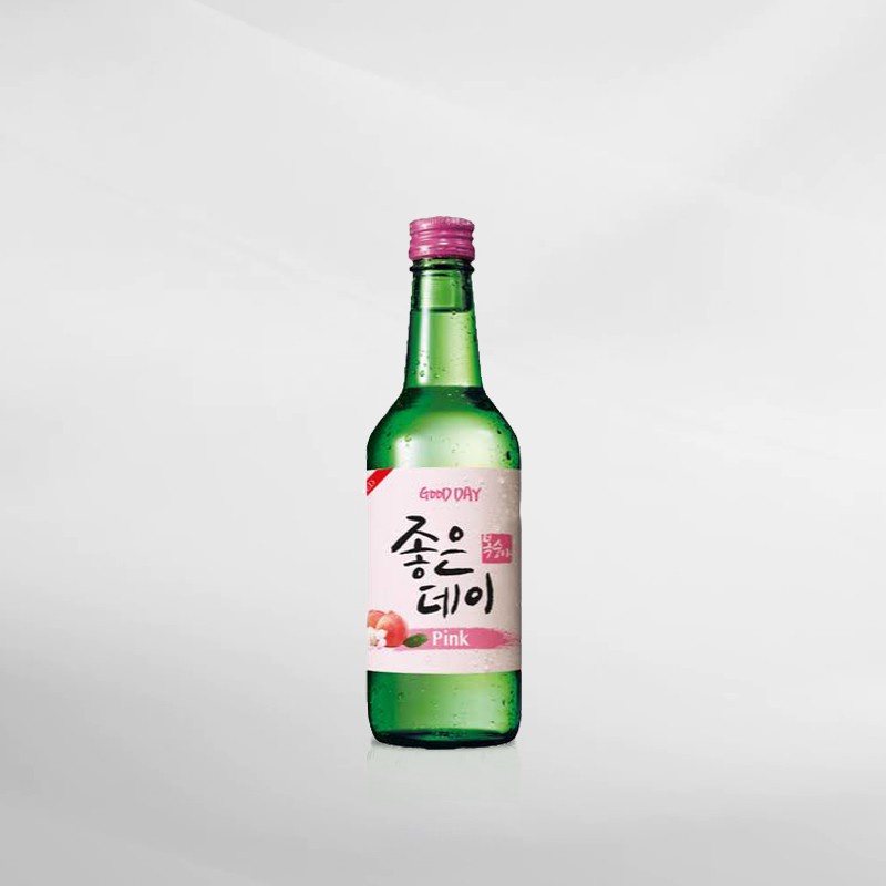 Soju Good Day Peach 360 Ml ( Original &amp; Resmi By Vinyard )