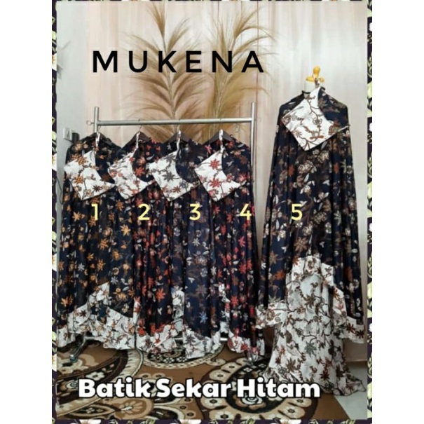 MUKENA Jumbo Premium motif Batik Termurah