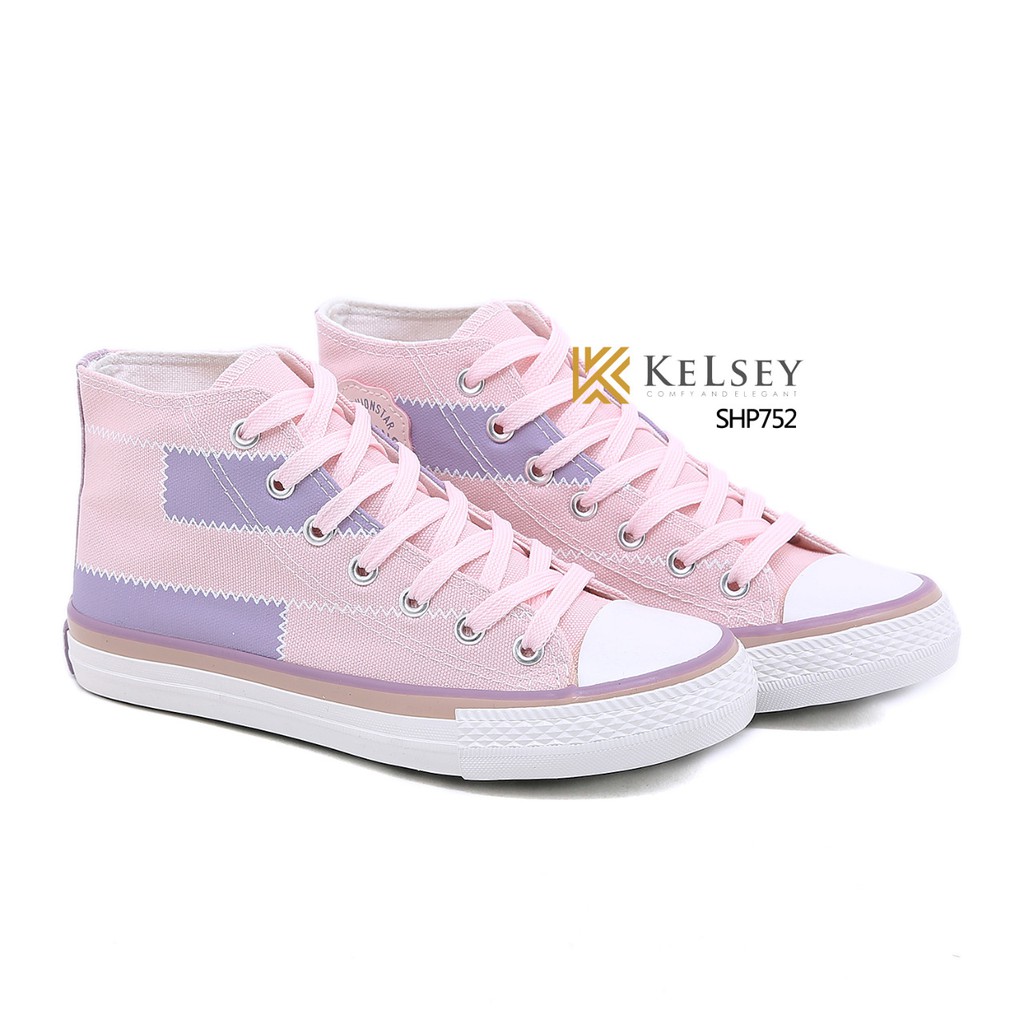 Sepatu Sneakers Kanvas Wanita Kelsey / Sepatu Kerja Anak Remaja Hingga Dewasa SHP752