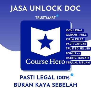 [BELI 5 GRATIS 1] JASA UNLOCK DOCUMENT COURSEHERO | UNBLUR DOKUMEN COURSE HERO