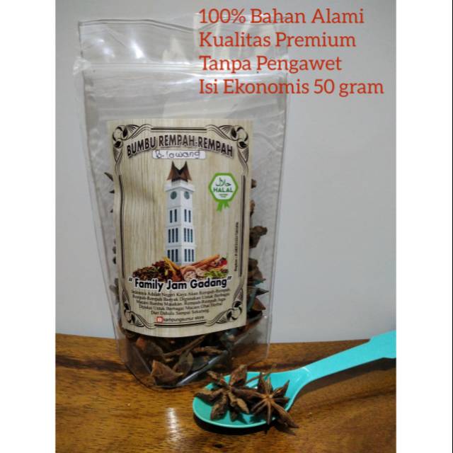 

Bunga Lawang kasar Asli Isi 50 gram Bumbu Dapur