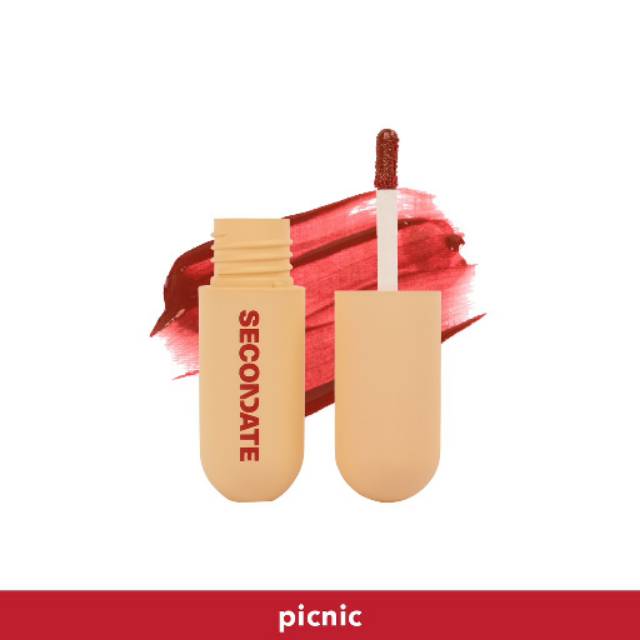 SECONDATE milky gel lip tint Picnic