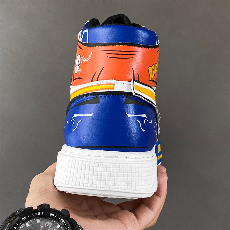 Anime Cosplay Kakarot Casual Sepatu Import Pria Running Sneaker Tinggi Dragon Ball Vegeta SON GOKU SAIYAN Keren Boots 210