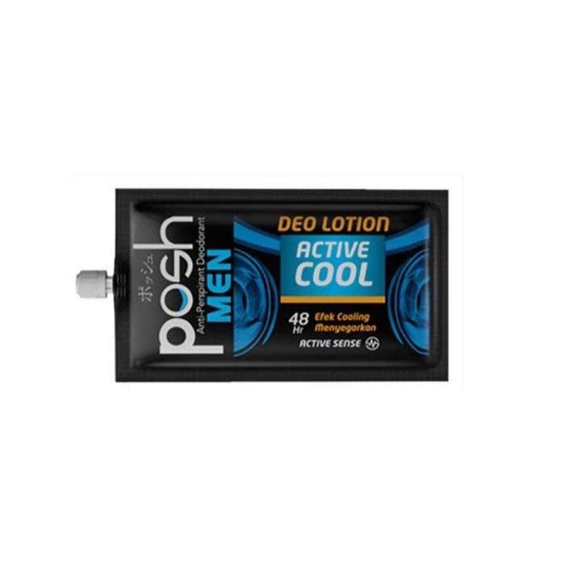 Posh Men Deo-Lotion Active Cool Sachet 11gr