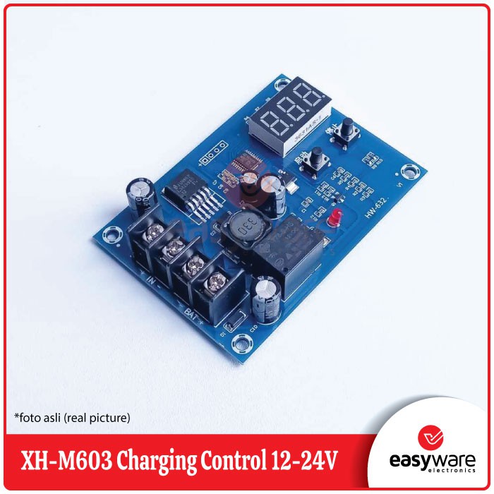 XH-M603 Charging Control Module 12-24V Storage Lithium Battery Charger Display