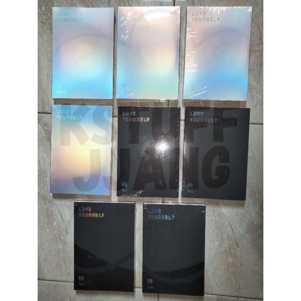 [READY STOCK] ALBUM SEALED LY LOVE YOURSELF TEAR Y, U, R & ANSWER S, E, L