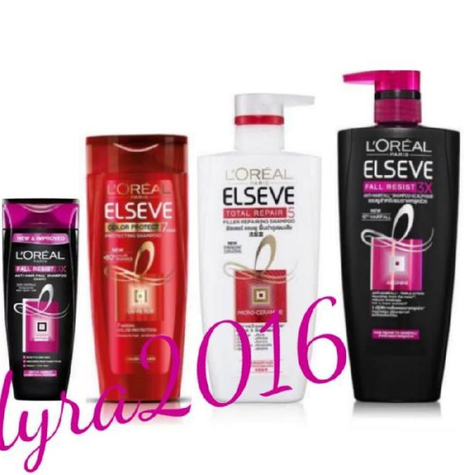 ❊ L''oreal Paris Shampoo - Loreal Shampo Color protect, Total Repair, Anti Hair Fall 170ml 330ml 450