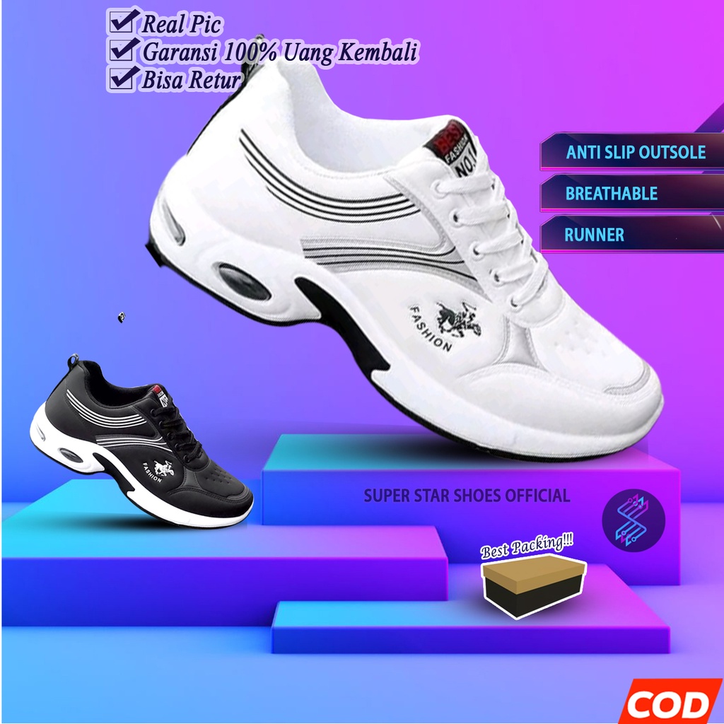Sepatu Sneakers Pria / Sepatu Pria / Sneakers AP0LL0 Import / Spatu Sapatu Shoes Sneaker Kets Pria L