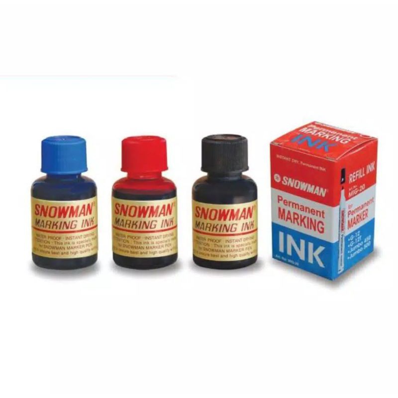 

Refill/Tinta Spidol Permanen Marker Snowman