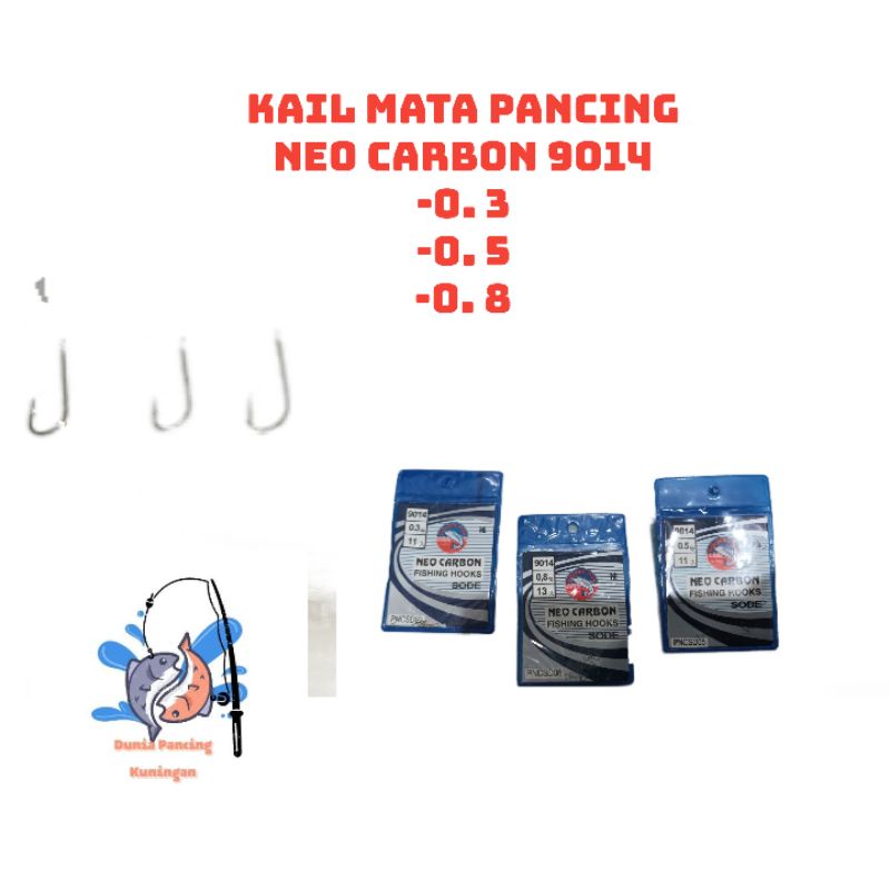 Kail pancing neo carbon 9014  - SODE kuning