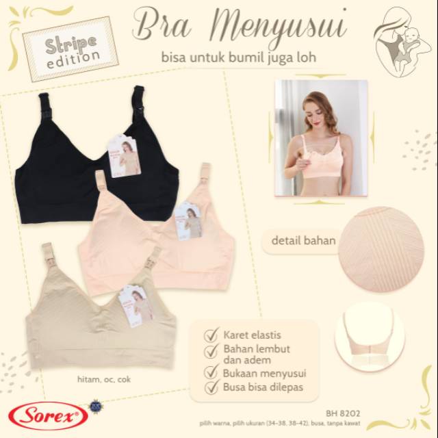 Bra Menyusui meternity Bra Sorex 8202