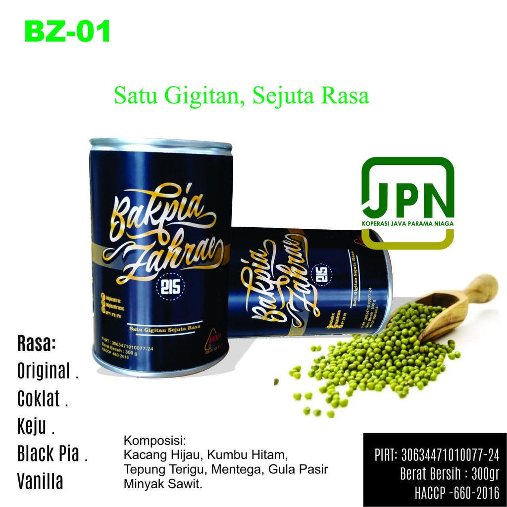 

Bakpia Azahra (kaleng)