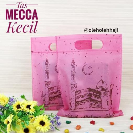 

Produk Unggulan] Tas Souvenir Kecil Bahan Kain Spunbond/Goodie Bag Oleh Oleh Haji Umroh - Hijau