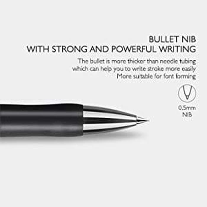 

Pena Ballpoint Bolpen Bolpoin Pulpen Gel Pen Premium 0.7mm K-35 O&Q - Hitam LBAG