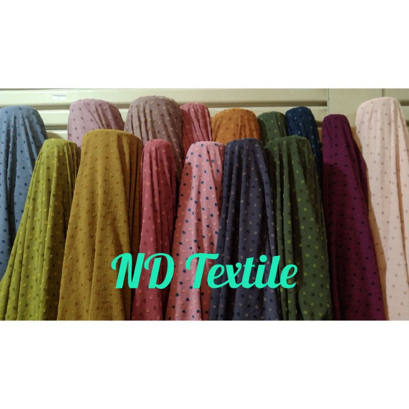 Kringkle Dot/Harga Tertera 1/2mtr/minimal order 1mtr