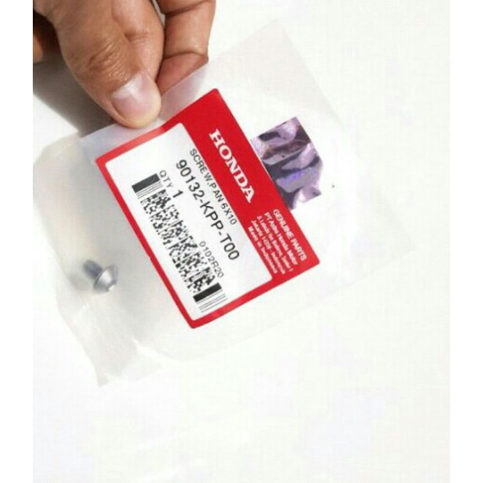 Baut body honda CRF150L Original Ahm