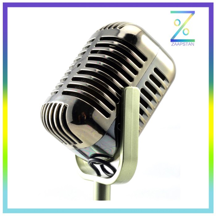 Condenser Microphones Classical Design Vintage Retro - C01U - Silver