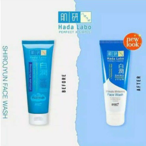 HADALABO SHIROJYUN FACE WASH