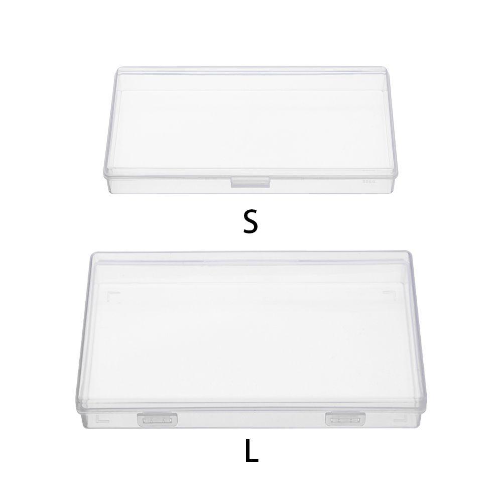 [POPULAR] Large &amp; Medium Desktop Organizer School  Supplies Pencil Box Storage Box New Transparent Office Supplies Desk Storage Box Plastic