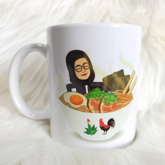 Mug Custom Mangkok Ayam
