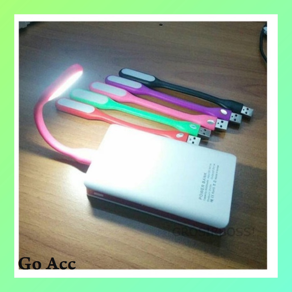 Lampu Sikat Gigi USB powerbank Ring Light Selfie Flash Handphone