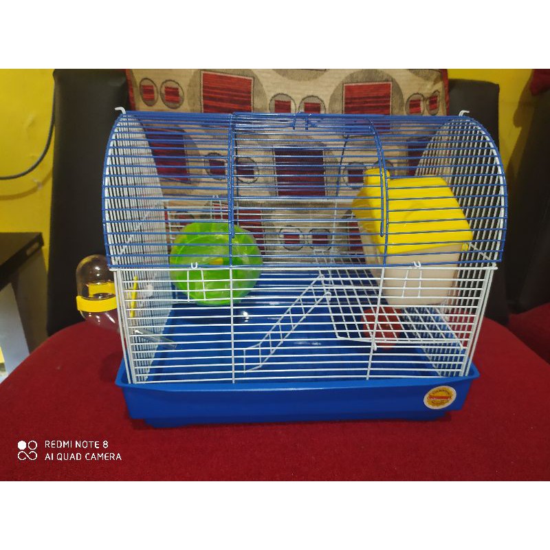 Kandang hamster fullset tingkat 2