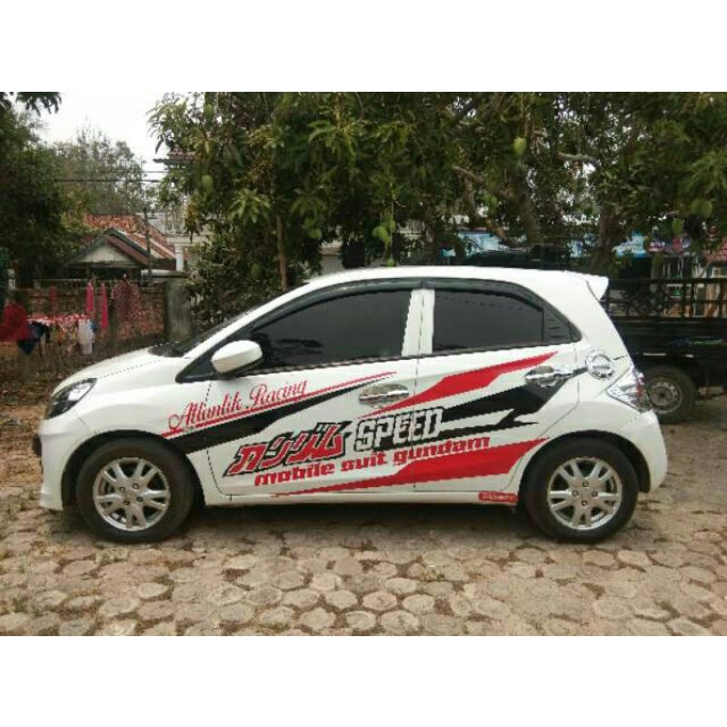 stiker mobil stiker mobil Brio Satya Ayla Cayla Agya jazz