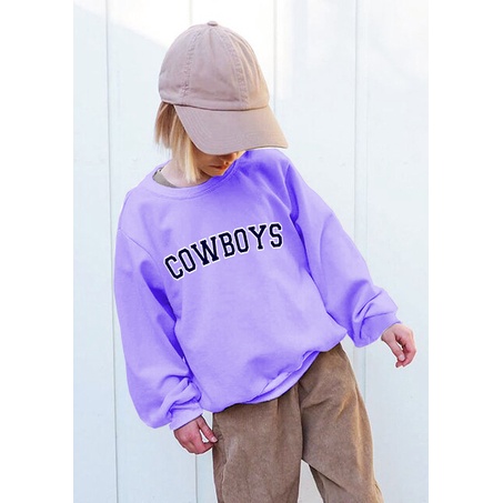 Sweater anak Cowboys Sweater anak Size M-XXL