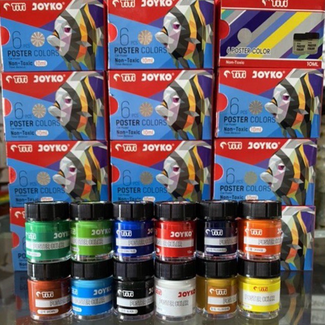 Poster Colors 10ml / Cat Air Poster Poc-10ml-6 ( harga 1 pcs ) Titi Joyko
