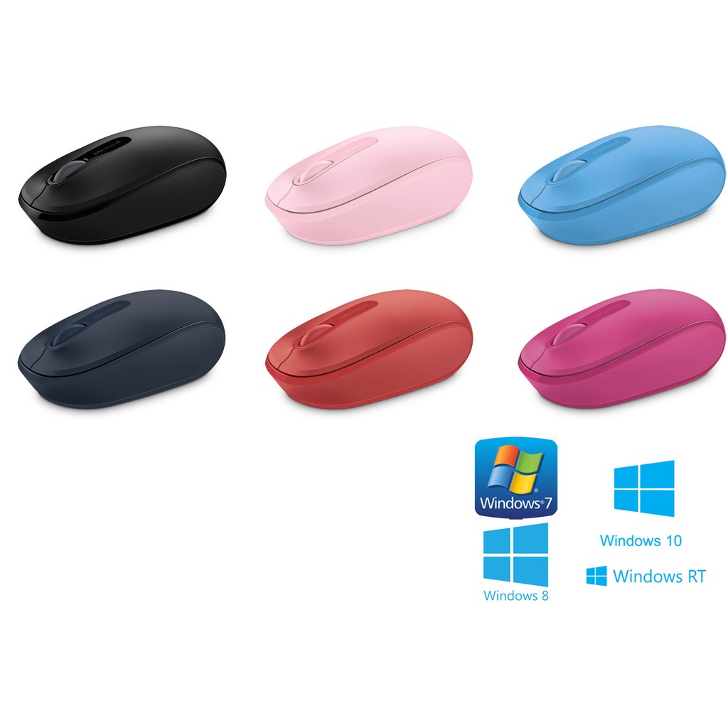 Microsoft 1850 Wireless Mouse - Garansi Resmi