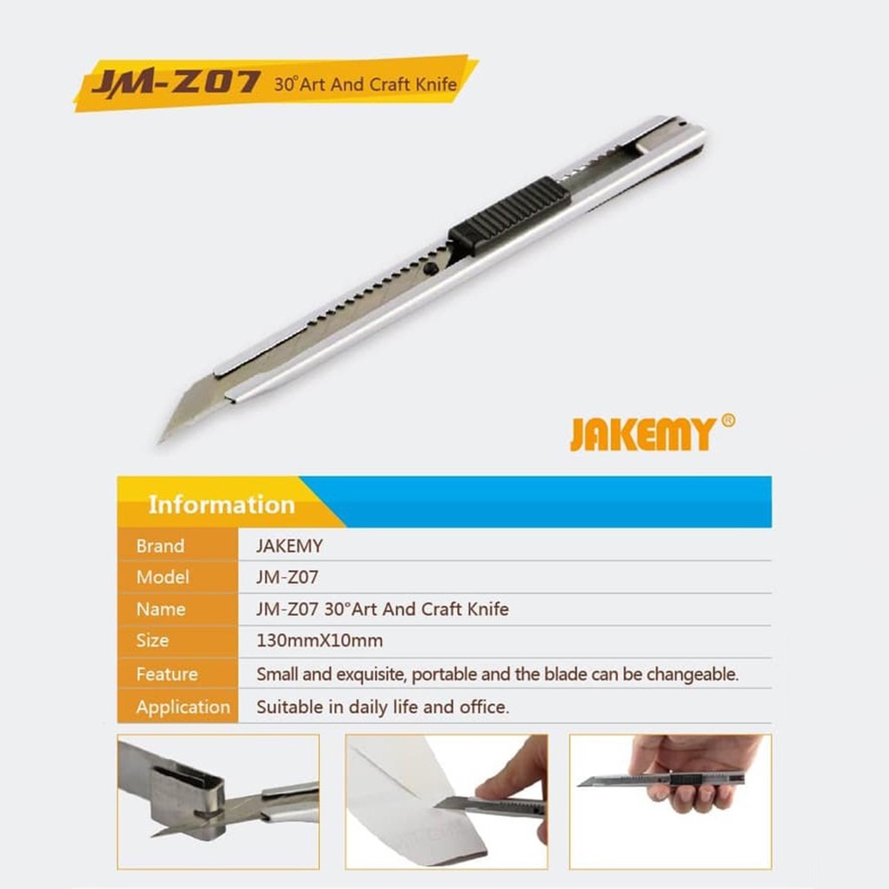 Jakemy JM-Z07 Metal Knife Cutter Cell Phone Repair Tools