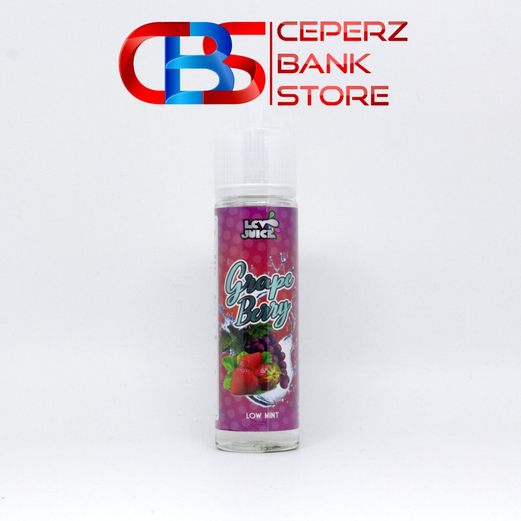 LCV JUICE 3MG / 60ML GRAPE BERRY LYCHEE ICE MANGO MAGIC BUBBLE GUM