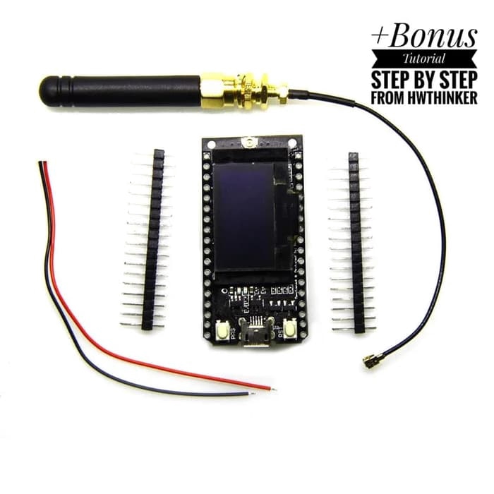 TTGO LoRa ESP32 915MHz SX1276 LCD OLED Bluetooth WIFI Antenna
