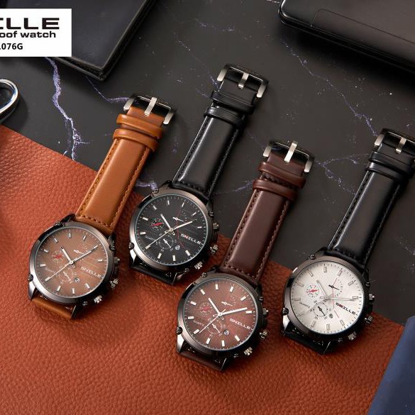 SENILLE N1076 jam tangan pria original snille water proff anti air original jam tangan keren jam tangan kekinian bisa ( cod )