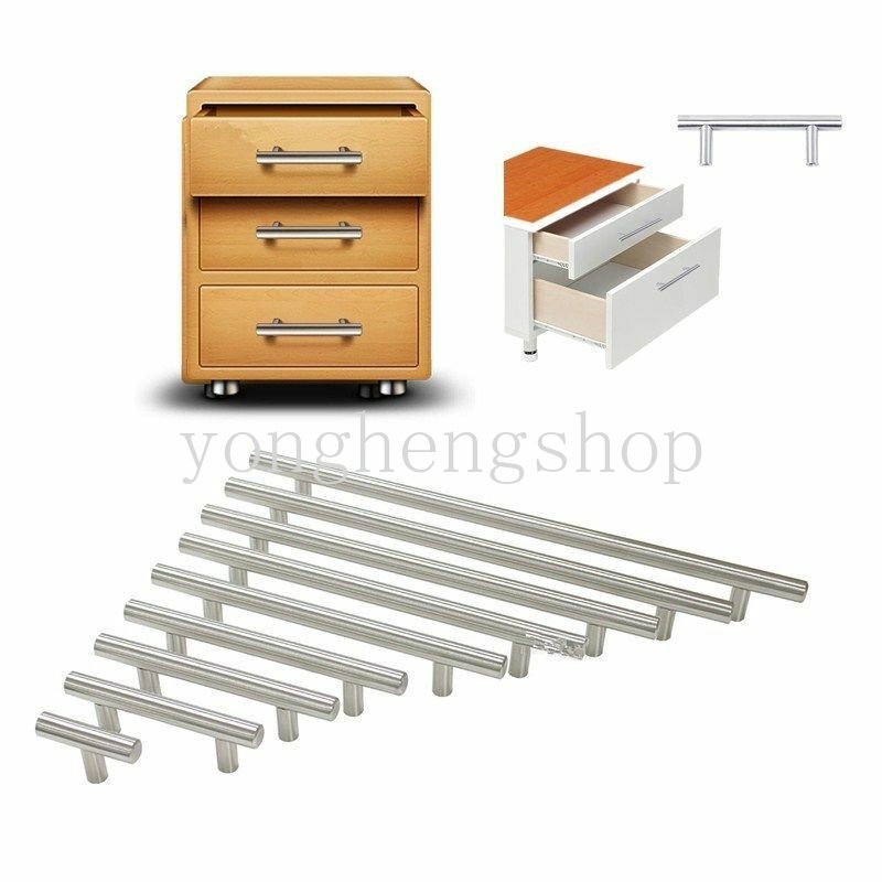 Gagang Pintu Lemari Bentuk T Bahan Stainless Steel