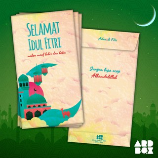  Amplop Uang  Angpao Lebaran Custom Hari Raya Idul Fitri 