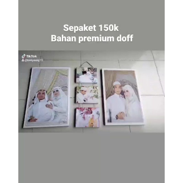 CETAK FHOTO BAHAN KERTAS ALBATROS SUDAN SAMA BINGKAI PITCBOX