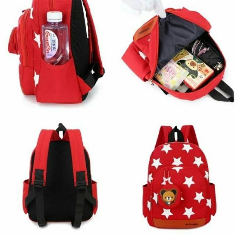 tas Anak Sekolah Ransel Anak Karakter Backpack Anak SD dan TK Laki Laki