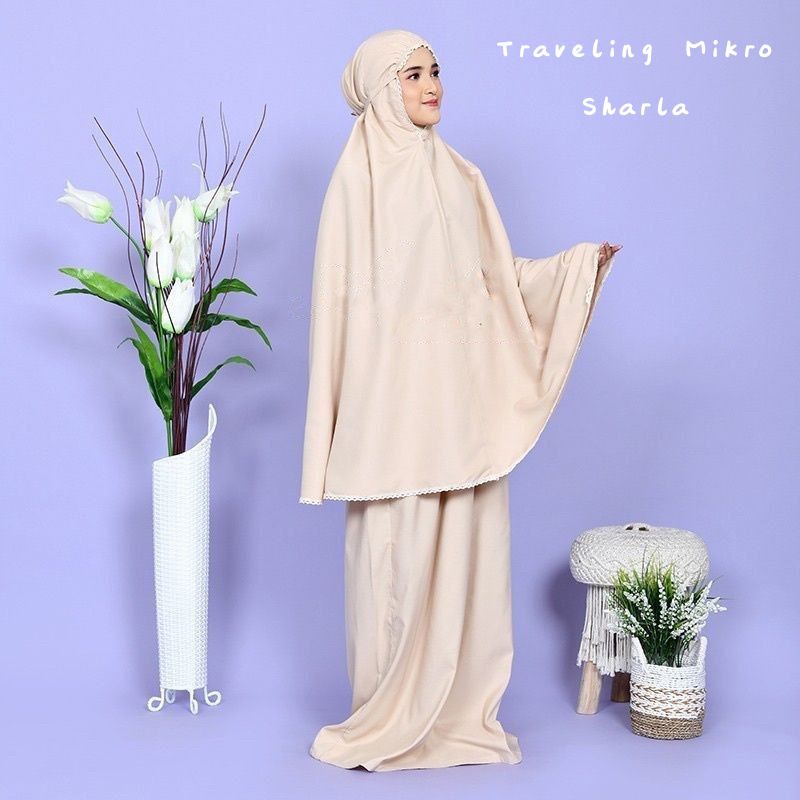 Mukena Traveling Katun Mikro Dewasa