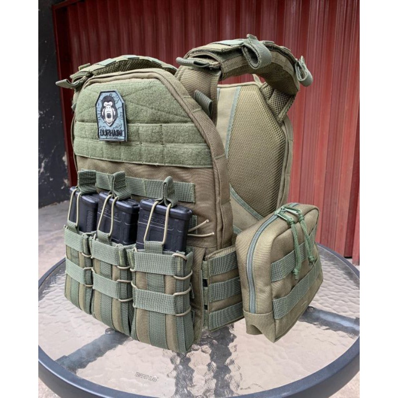 BODYVEST DURHAIM ORI GREEN MAMBA