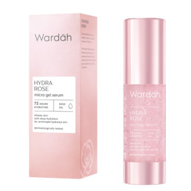 wardah Hydra rose micro gel serum 30 ml