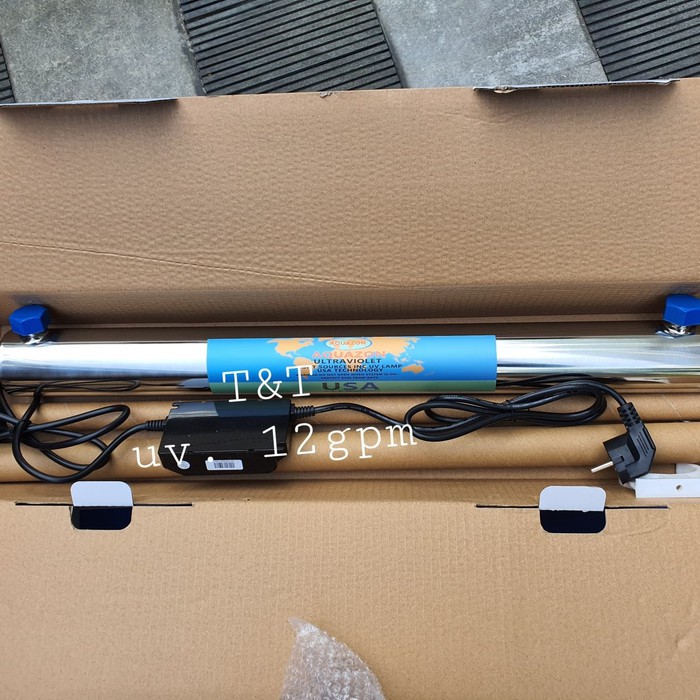LAMPU UV ULTRAVIOLET 12 GPM Aquazone USA atau uv 12 gpm