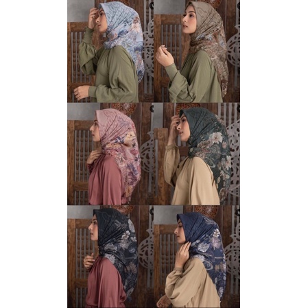 SANDHYA SCARF BY HEAVEN LIGHT (BLACK, SALTED BROWN EMERALD GREEN DUSTY PINK BABY BLUE DAN BLUE)