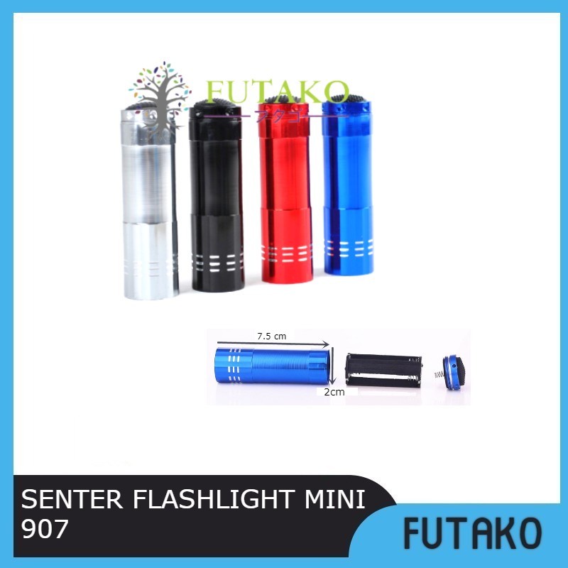 FUTAKO SENTER LED SENTER MINI FLASHLIGHT MINI 907