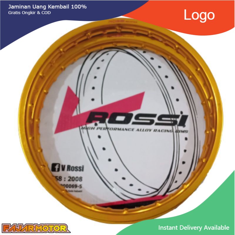 VELG SET ROSSI MASTER  140 160 RING 17 ISI 2VELG HOLE36