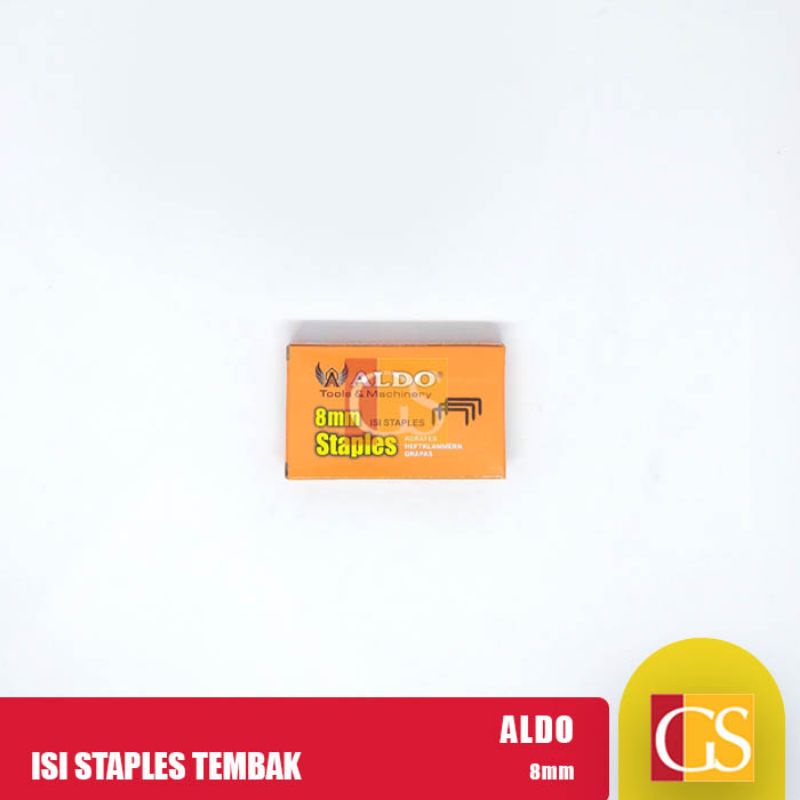 

Isi Stapler Staples Aldo 8mm 1000pcs 1 Kotak Kecil